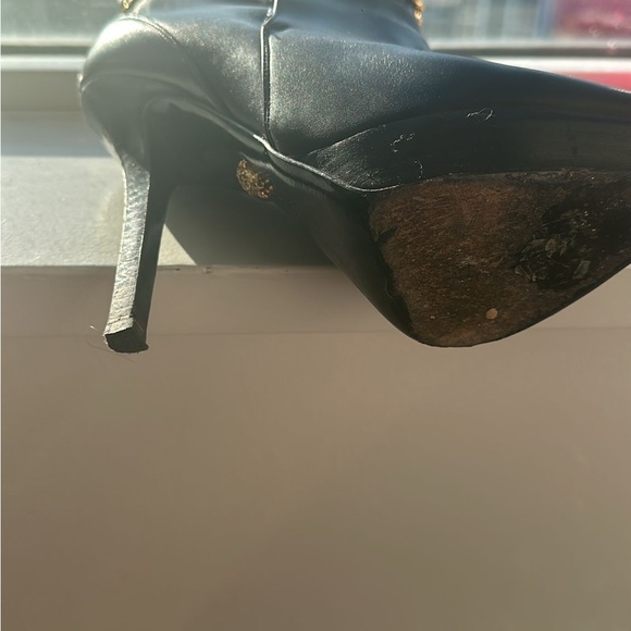 Authentic Versace Black Boots 7.5 - Picture 4 of 8